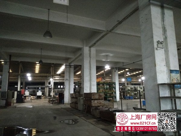 G1716  浦東 南匯大房東 1300平廠房 形象好 可環(huán)評(píng) 帶行車 500平起租
