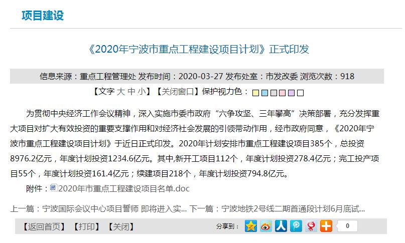 2020年余姚這些項(xiàng)目將重點(diǎn)建設(shè)！