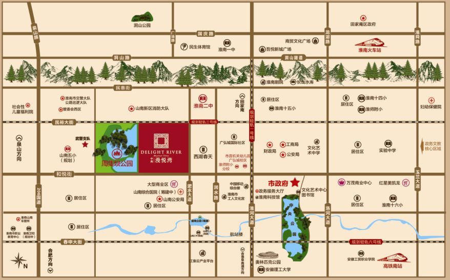 淮南C位出道！淮南山南二中旁進(jìn)駐大牌房企！項(xiàng)目效果圖曝光預(yù)計(jì)住宅總戶數(shù)約1500戶進(jìn)來(lái)了解一下！