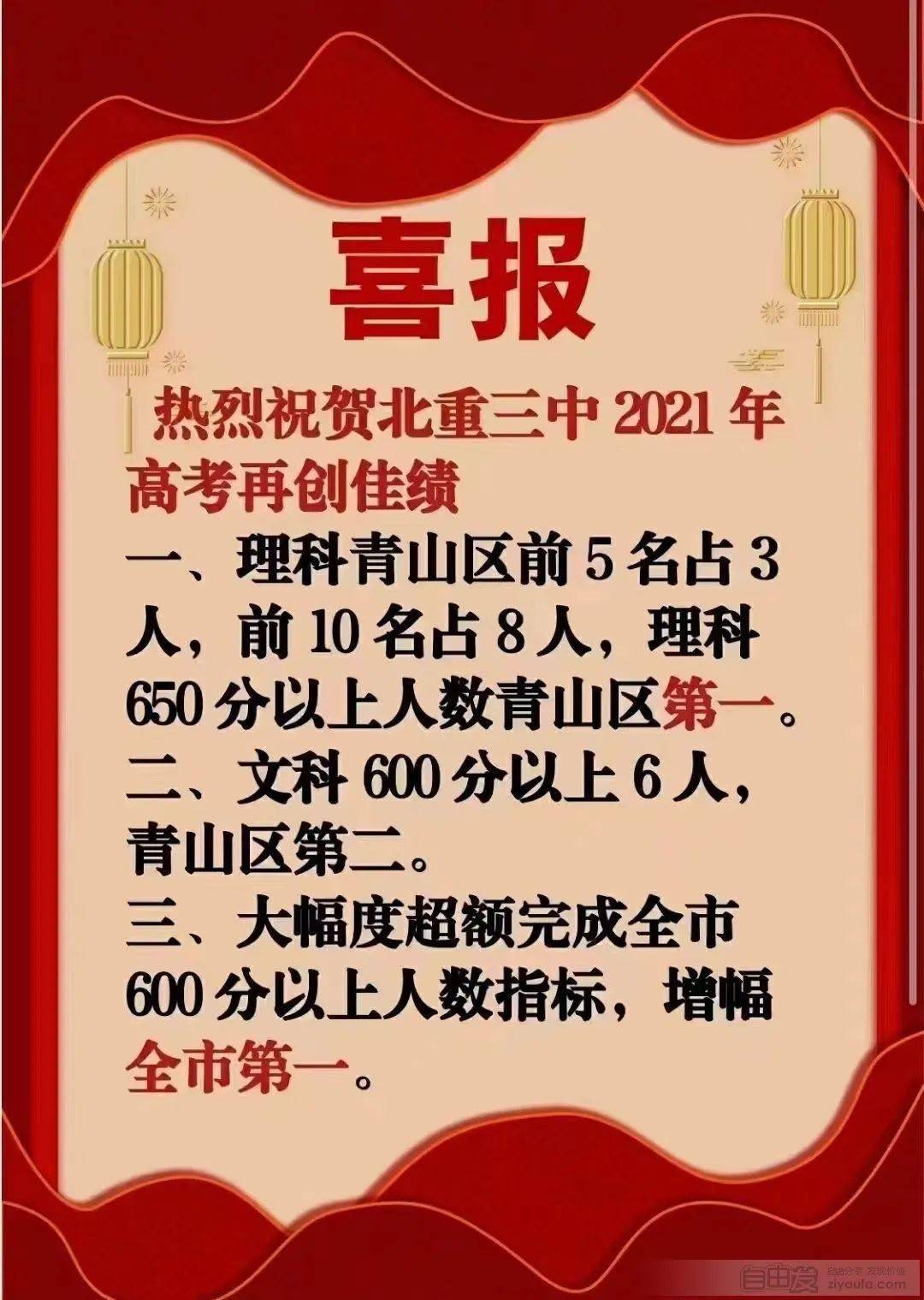 包頭2021高考喜報(bào)！
