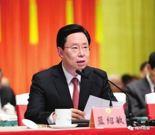 貴州省委副書記藍紹敏(梅州人)蕞新消息