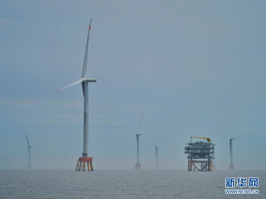 浙江省蕞大海上風(fēng)電場群開始正式并網(wǎng)運(yùn)行